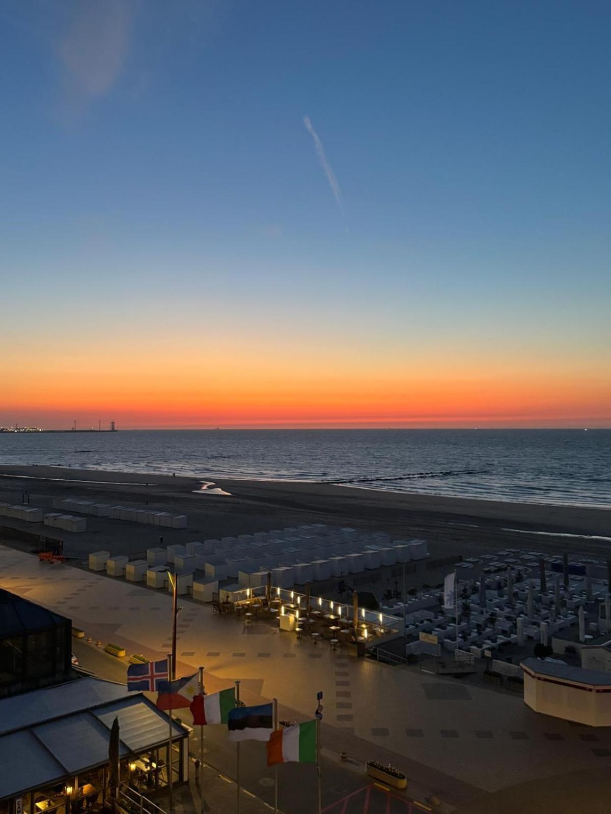 Luxe Studio/Suite Met Zeezicht En Volle Zon Knokke-Heist Dış mekan fotoğraf