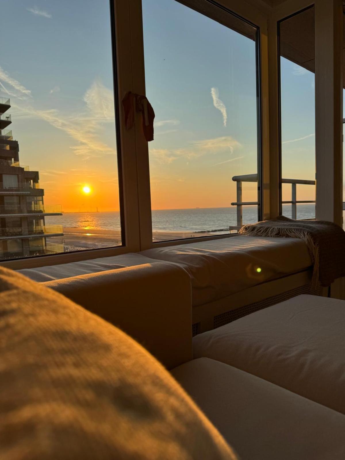 Luxe Studio/Suite Met Zeezicht En Volle Zon Knokke-Heist Dış mekan fotoğraf