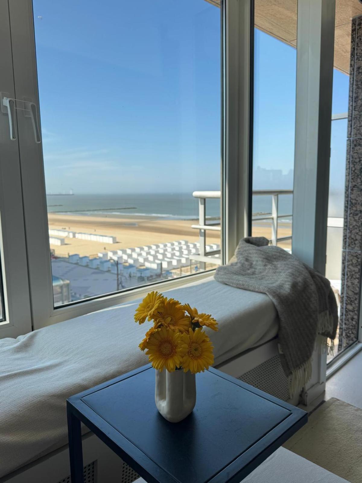Luxe Studio/Suite Met Zeezicht En Volle Zon Knokke-Heist Dış mekan fotoğraf