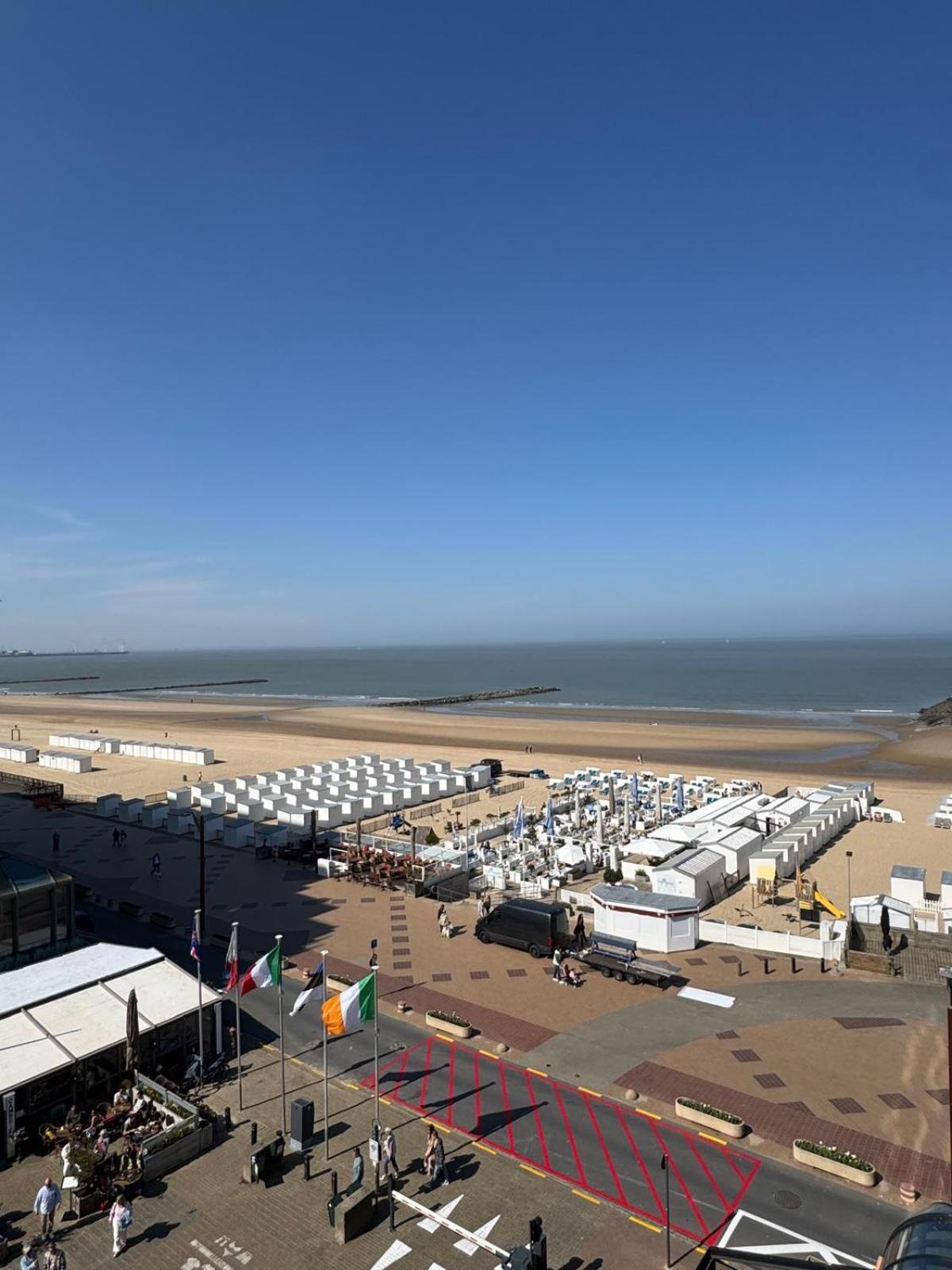 Luxe Studio/Suite Met Zeezicht En Volle Zon Knokke-Heist Dış mekan fotoğraf